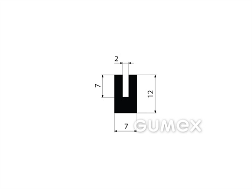 GUMMIPROFILE U-FORM - NBR